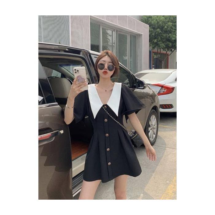 Короткое черное платье с воротником-стойкой 2024 года, весна/лето — большой размер, утягивающий талию дизайн S чёрный
Короткое черное платье с воротником-стойкой 2024 года, весна/лето — большой размер, утягивающий талию дизайн S чёрный