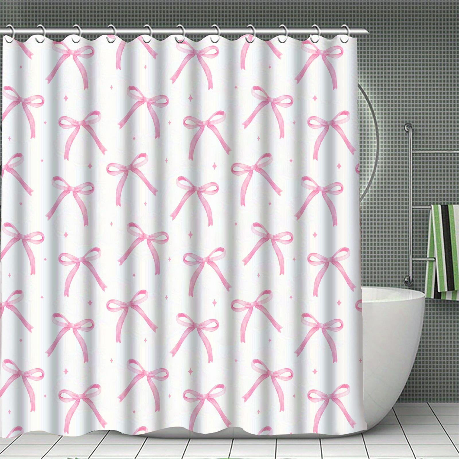 Princess Bow Curtains Ins Shower Curtain Set For Bathroom Modern Bath Rug Decor For Bathroom Shower Curtains Multi-Size Design W60H190(CM)-1 Pcs
Princess Bow Curtains Ins Shower Curtain Set For Bathroom Modern Bath Rug Decor For Bathroom Shower Curtains Multi-Size Design W60H190(CM)-1 Pcs