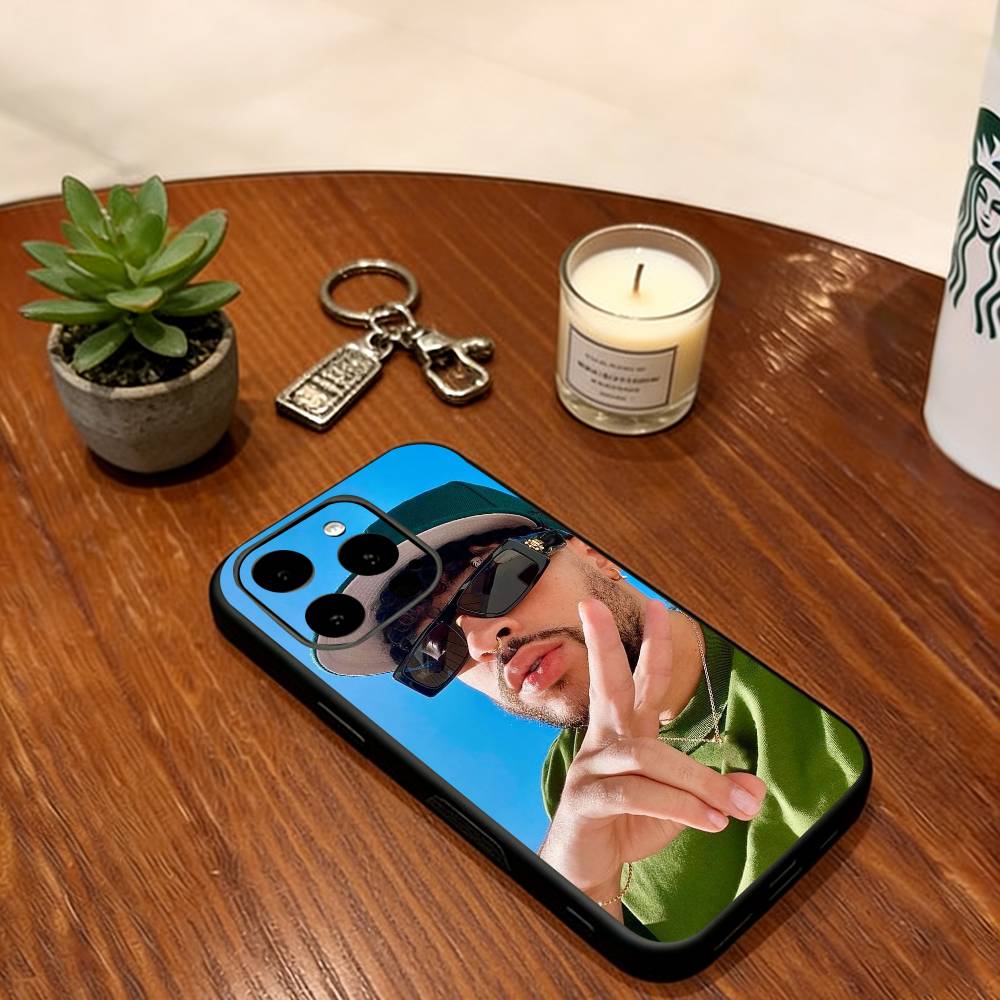 Bad Bunny Phone Case For iPhone 17,16,15,14,13,12,11 Plus,Pro Max,XS,Soft Silicone Black Cover iPhone16Pro
Bad Bunny Phone Case For iPhone 17,16,15,14,13,12,11 Plus,Pro Max,XS,Soft Silicone Black Cover iPhone16Pro