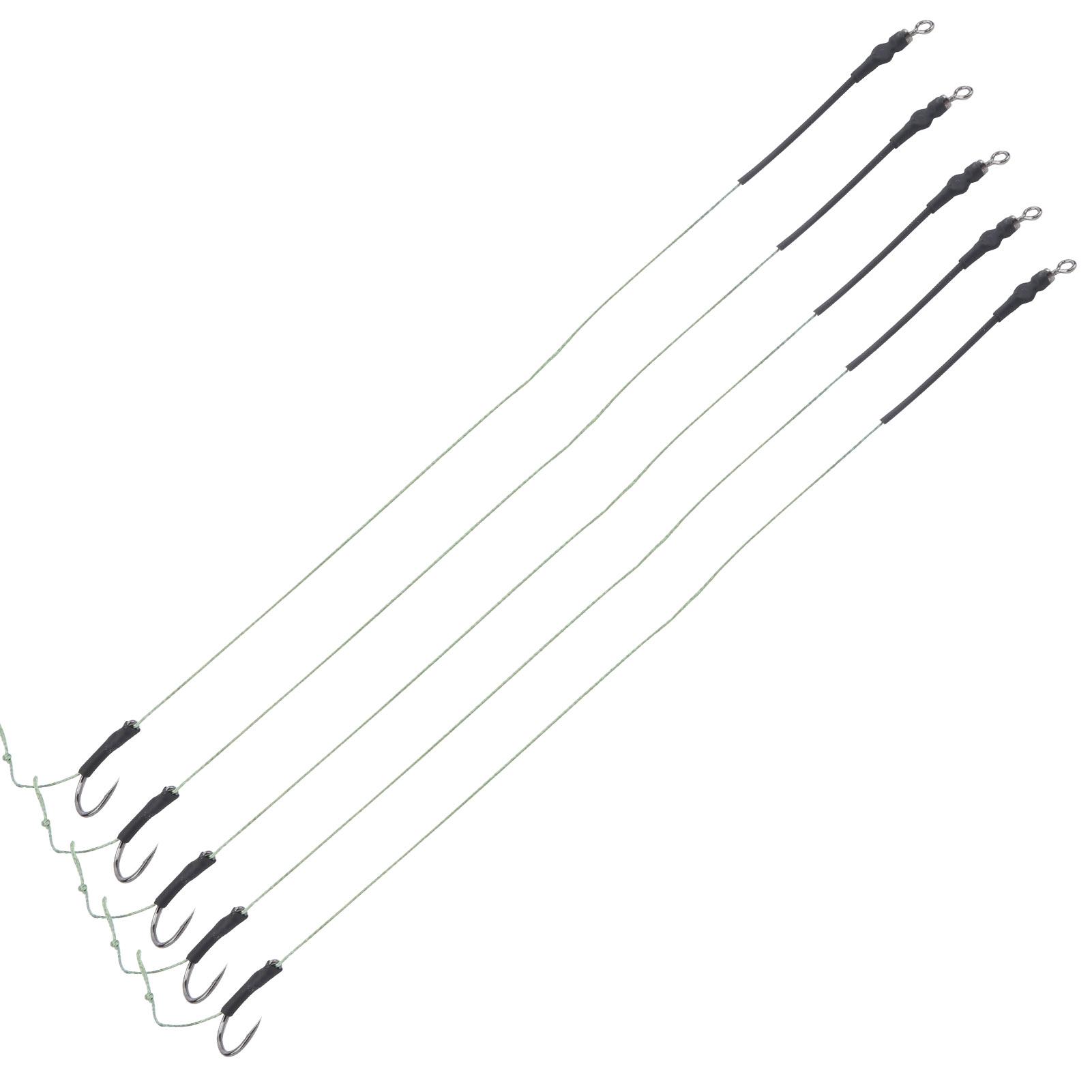 5 Set Fishing Hair Rigs Metal Hooks Bait Wire Hook Fishing Accessories Fishing Tackle
5 Set Fishing Hair Rigs Metal Hooks Bait Wire Hook Fishing Accessories Fishing Tackle