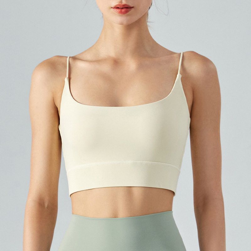 Fashion Style Yoga Vest Tops Women s Sports Bra with Chest Pad Thin Shoulder Beauty Back Sling Workout Underwear Yoga Clothes Goose Yellow (New) XL
Fashion Style Yoga Vest Tops Women s Sports Bra with Chest Pad Thin Shoulder Beauty Back Sling Workout Underwear Yoga Clothes Goose Yellow (New) XL