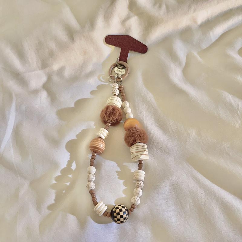 Trendy DIY Beaded Bracelet - Cute Girly Unique Charm, Short Lanyard for Phones/CCD, Versatile Wristband Accessory
Trendy DIY Beaded Bracelet - Cute Girly Unique Charm, Short Lanyard for Phones/CCD, Versatile Wristband Accessory