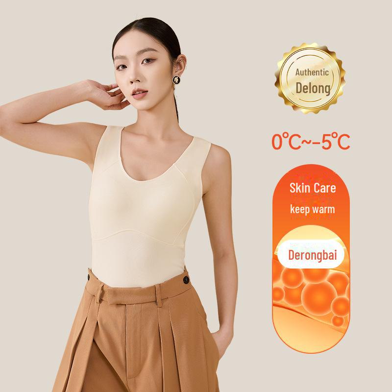 Женский теплый жилет с V-образным вырезом и широкими лямками; Без бюстгальтера; Дизайн для похудения; Включает накладки на грудь; Идеально подходит в качестве базового слоя или отдельного верхнего слоя. M белый
Женский теплый жилет с V-образным вырезом и широкими лямками; Без бюстгальтера; Дизайн для похудения; Включает накладки на грудь; Идеально подходит в качестве базового слоя или отдельного верхнего слоя. M белый