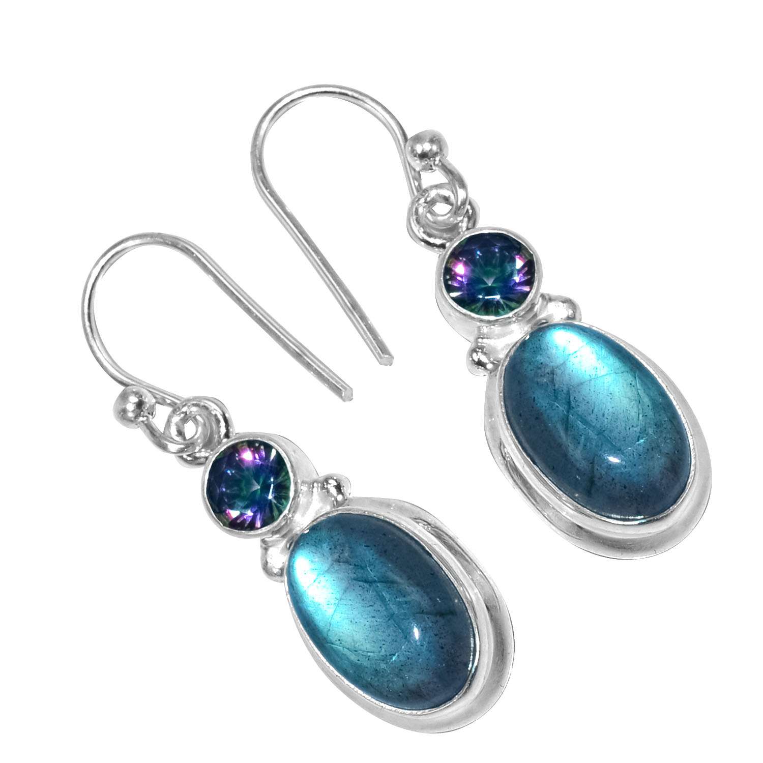 Labradorite Gemstone Earrings Solid 925 Sterling Silver Handmade Earrings Jewelry Gift For Women And Girls E-1598
Labradorite Gemstone Earrings Solid 925 Sterling Silver Handmade Earrings Jewelry Gift For Women And Girls E-1598