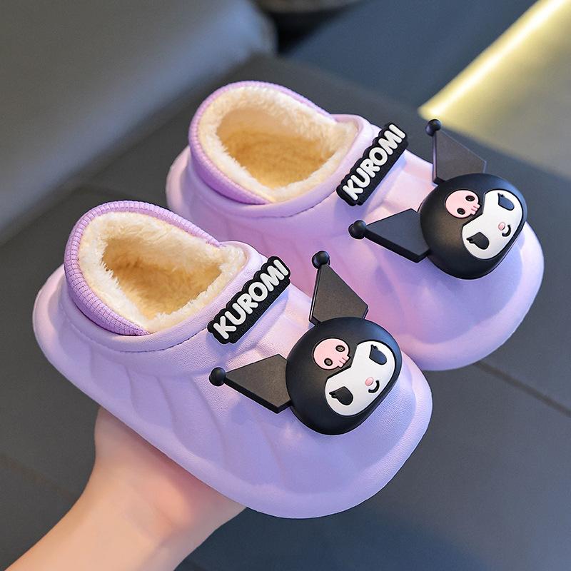Children s girls winter new waterproof, non-slip, warm cartoon princess Kuromi home baby cotton slippers 150Code(Inner Length15CM
Children s girls winter new waterproof, non-slip, warm cartoon princess Kuromi home baby cotton slippers 150Code(Inner Length15CM