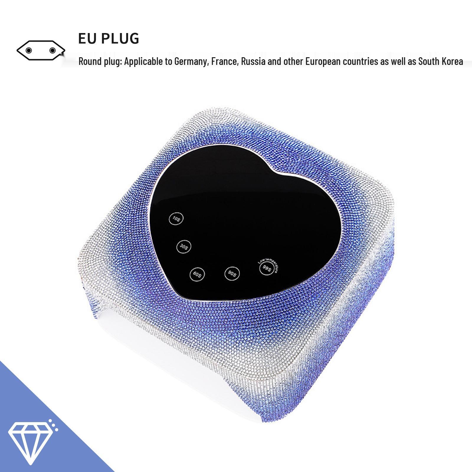 Wireless Nail Dryer with Diamond Accents, Rechargeable Light Therapy Lamp
Wireless Nail Dryer with Diamond Accents, Rechargeable Light Therapy Lamp