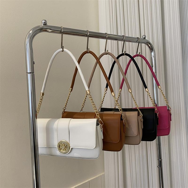 Casual solid color 2025 new early autumn French simple crossbody portable shoulder small square bag underarm women s bag коричневий
Casual solid color 2025 new early autumn French simple crossbody portable shoulder small square bag underarm women s bag коричневий