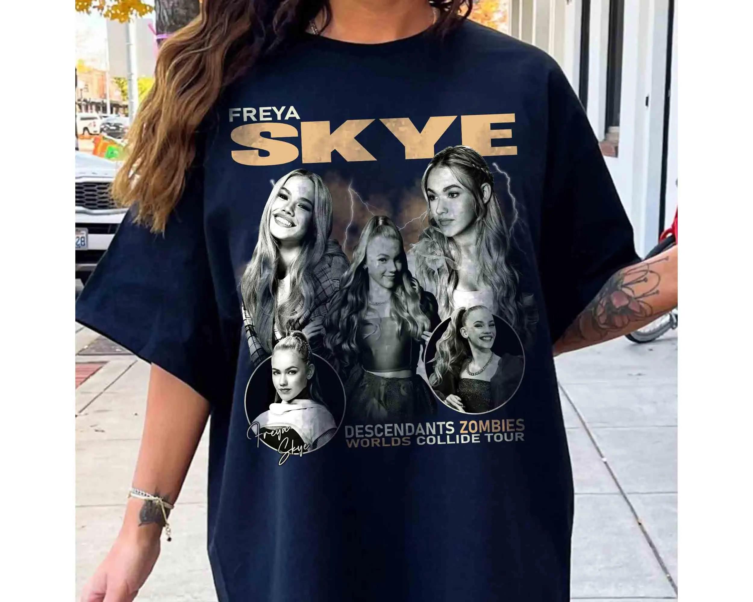 Freya Skye Tshirt Descendants World War Z Tour Tshirt Descendants Concert Tshirt 2025 Summer Music Festival Tshirt 4XL
Freya Skye Tshirt Descendants World War Z Tour Tshirt Descendants Concert Tshirt 2025 Summer Music Festival Tshirt 4XL
