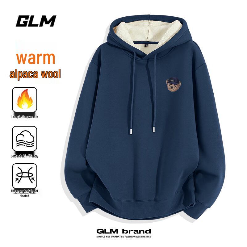 GLM Men s Heavyweight Fleece Lined Hooded Sweatshirt 3XL
GLM Men s Heavyweight Fleece Lined Hooded Sweatshirt 3XL
