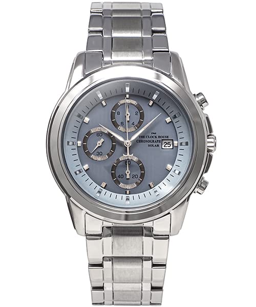 The Clock House Solar Chronograph Vertical Reprint Watch Business Casual Gray MBC1007-GY1A Men s серый
The Clock House Solar Chronograph Vertical Reprint Watch Business Casual Gray MBC1007-GY1A Men s серый