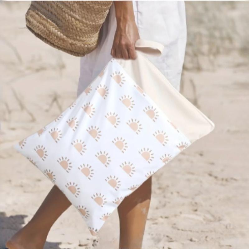 Laundry Storage Bag, With Zipper Pocket & Handles, Stylish Sunburst Design for Home,Pool, Gym,Beach Essentials, Modern Accessory
Laundry Storage Bag, With Zipper Pocket & Handles, Stylish Sunburst Design for Home,Pool, Gym,Beach Essentials, Modern Accessory