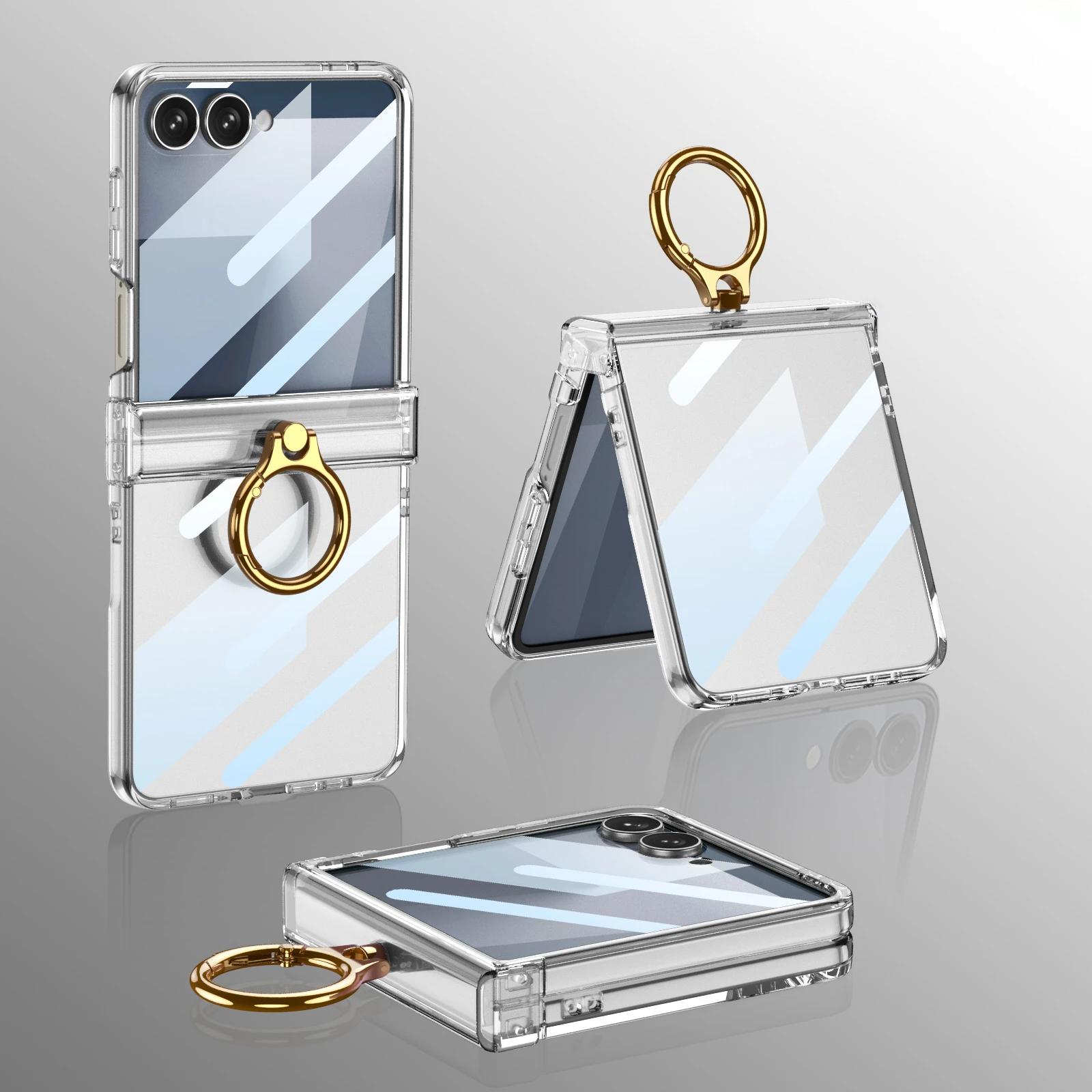 for Z Flip7 Phone Case Screen Protector 2in1 Ring Holder Cover For Samsung Galaxy Z Flip 7 Zflip7 Luxury Pivot Hinge Slim Shell Galaxy Z Flip7 чистий
for Z Flip7 Phone Case Screen Protector 2in1 Ring Holder Cover For Samsung Galaxy Z Flip 7 Zflip7 Luxury Pivot Hinge Slim Shell Galaxy Z Flip7 чистий