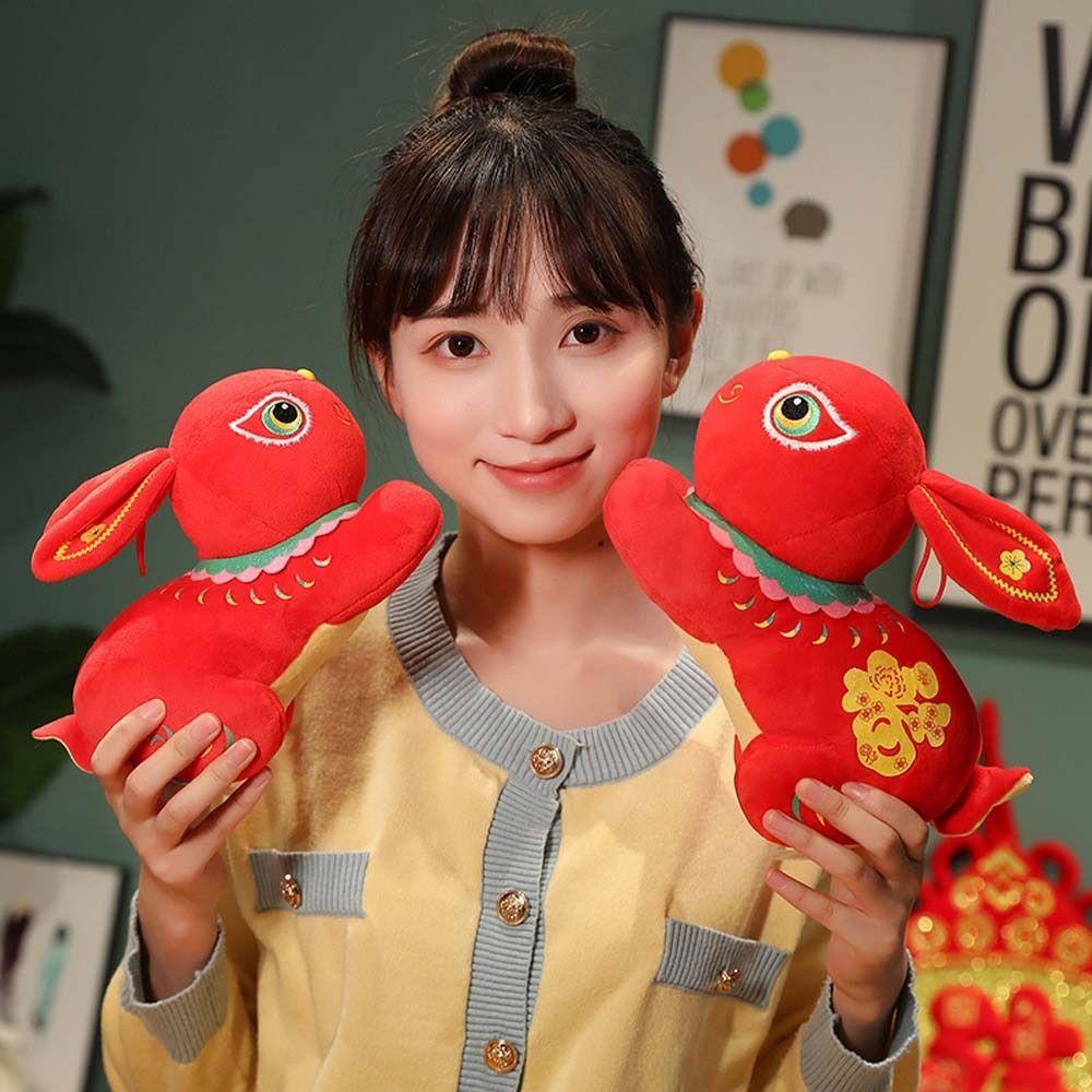 Decoration Animal Dolls Rabbit Year Mascot Bunny Plush Doll Rabbit Plush Toy Mascot Rabbit Doll 14cm
Decoration Animal Dolls Rabbit Year Mascot Bunny Plush Doll Rabbit Plush Toy Mascot Rabbit Doll 14cm