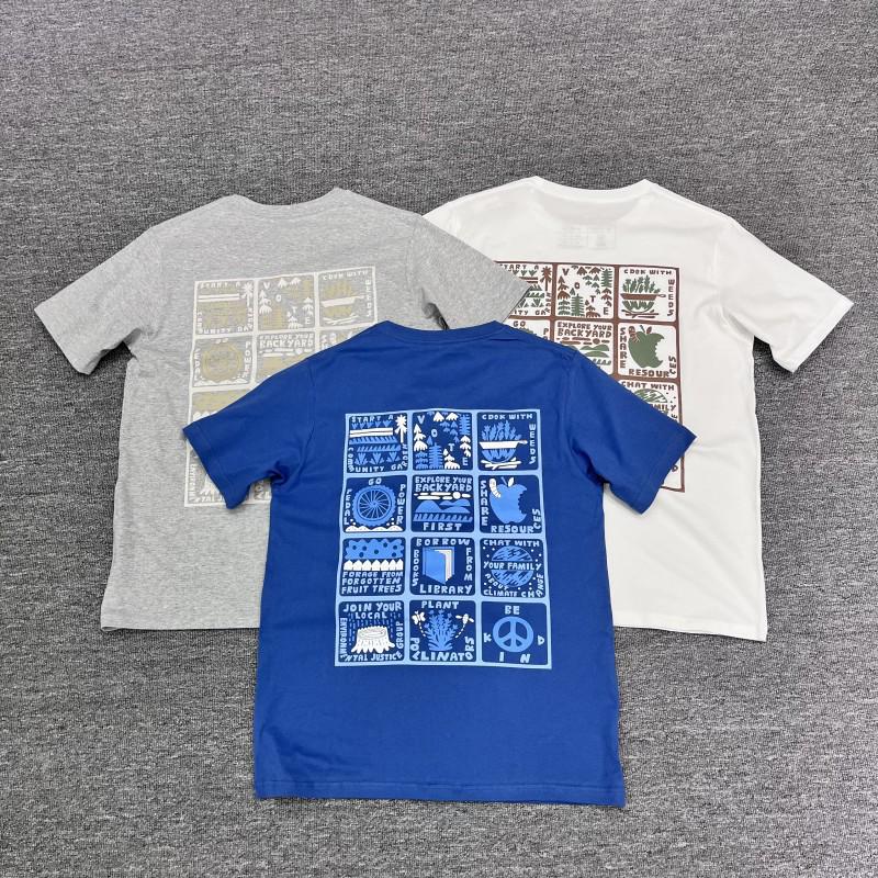 American Vintage Outdoor Patterned Cotton Crew Neck T-Shirt for Couples - Unisex Short Sleeve XL сірий колір
American Vintage Outdoor Patterned Cotton Crew Neck T-Shirt for Couples - Unisex Short Sleeve XL сірий колір