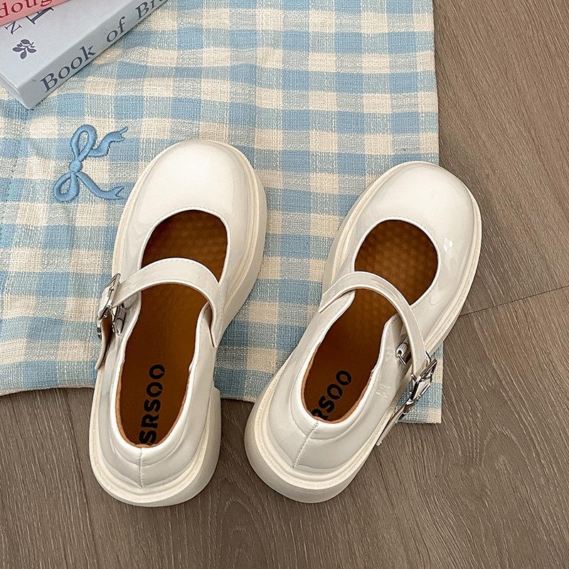 Туфли на платформе Queen Fan на высоком каблуке из маленькой кожи женские 2025 новая летняя универсальная обувь Мэри Джейн на одинарном ходу для увеличения роста 40 бежевый
Туфли на платформе Queen Fan на высоком каблуке из маленькой кожи женские 2025 новая летняя универсальная обувь Мэри Джейн на одинарном ходу для увеличения роста 40 бежевый