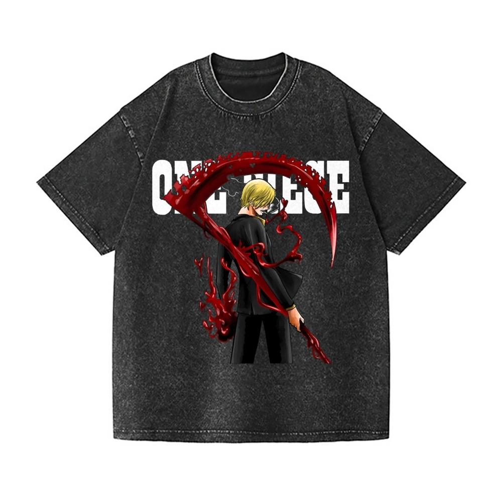 One Piece Sanji Vintage Wash Japanese Design T-Shirt High-quality Streetwear Men s Clothing Women Wash T Shirt S
One Piece Sanji Vintage Wash Japanese Design T-Shirt High-quality Streetwear Men s Clothing Women Wash T Shirt S