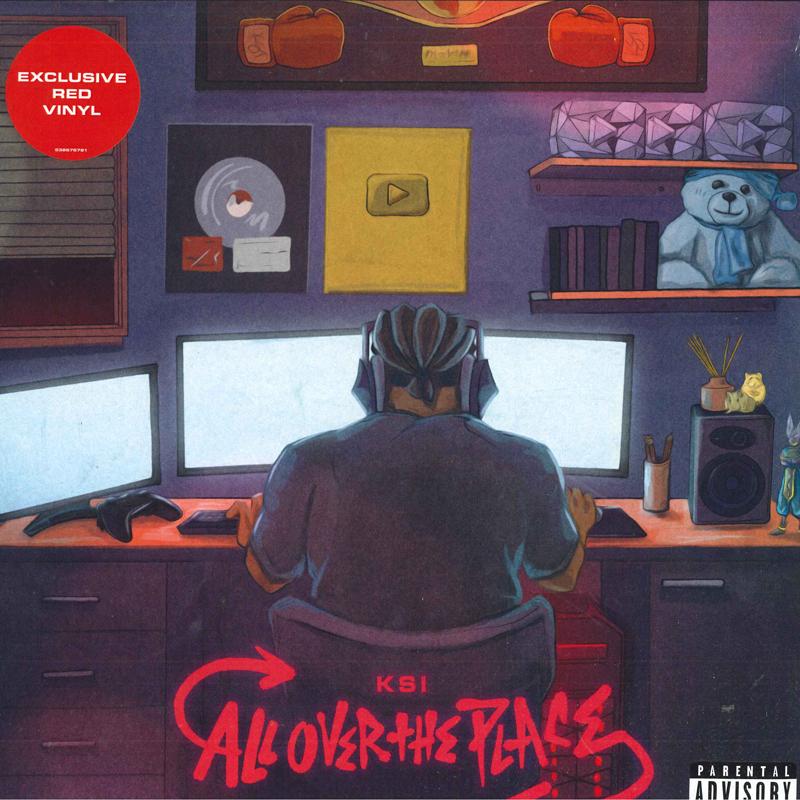 LP Record KSI - All Over The Place 538676781 BMG Rights Mana 2021 UK Rap & Hip-Hop/R&B
LP Record KSI - All Over The Place 538676781 BMG Rights Mana 2021 UK Rap & Hip-Hop/R&B