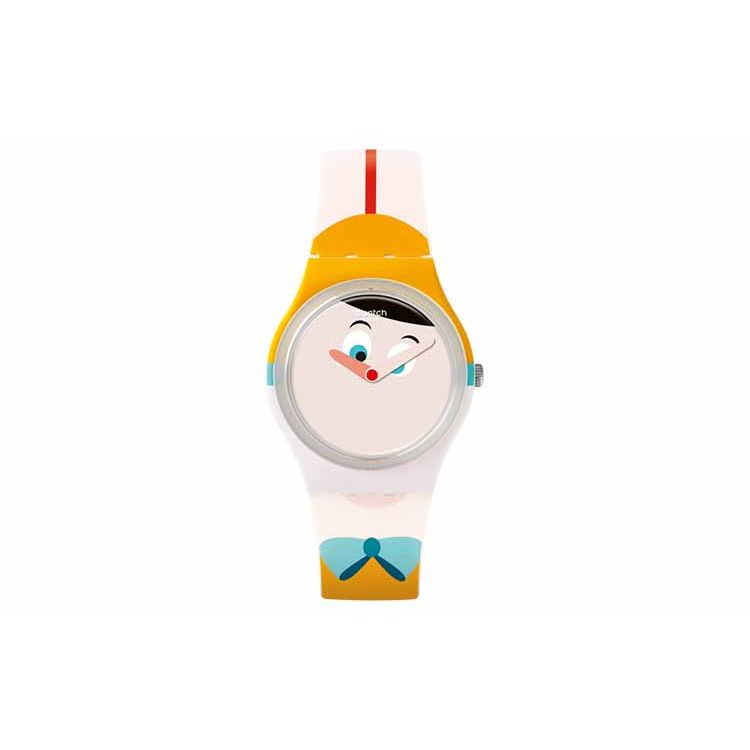 Swatch Quartz Movement 30 Meters Water Resistant Watch 34 X 39.2 Mm Gold Dial Plastic Case Silicone Strap Unisex watches GW176 White Dial
Swatch Quartz Movement 30 Meters Water Resistant Watch 34 X 39.2 Mm Gold Dial Plastic Case Silicone Strap Unisex watches GW176 White Dial