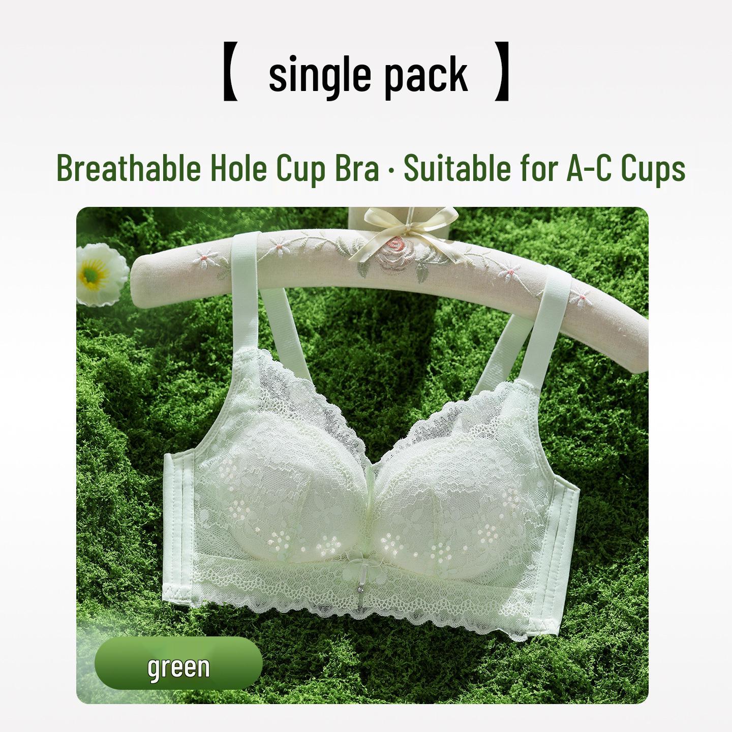 2026 Summer Lace Push-Up Bra: Breathable French Anti-Sagging Design for Small Busts 40/90C зелений
2026 Summer Lace Push-Up Bra: Breathable French Anti-Sagging Design for Small Busts 40/90C зелений