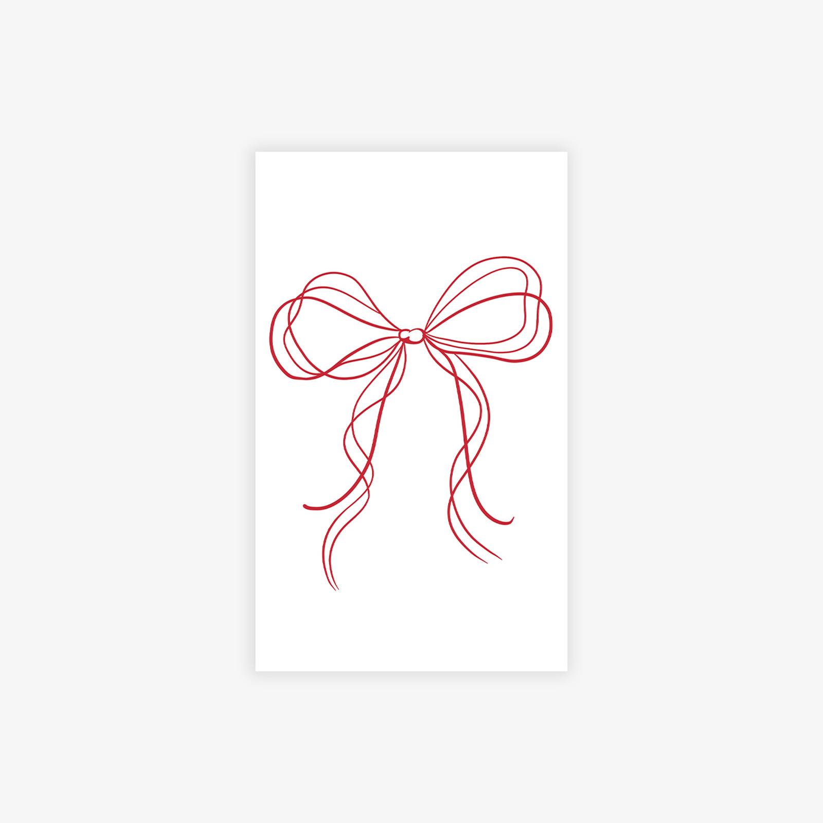 Girl S Heart Red Streamer Bow Tattoo Sticker, Waterproof And Long-Lasting, Girl S Personalized Tattoo Sticker 11*18
Girl S Heart Red Streamer Bow Tattoo Sticker, Waterproof And Long-Lasting, Girl S Personalized Tattoo Sticker 11*18