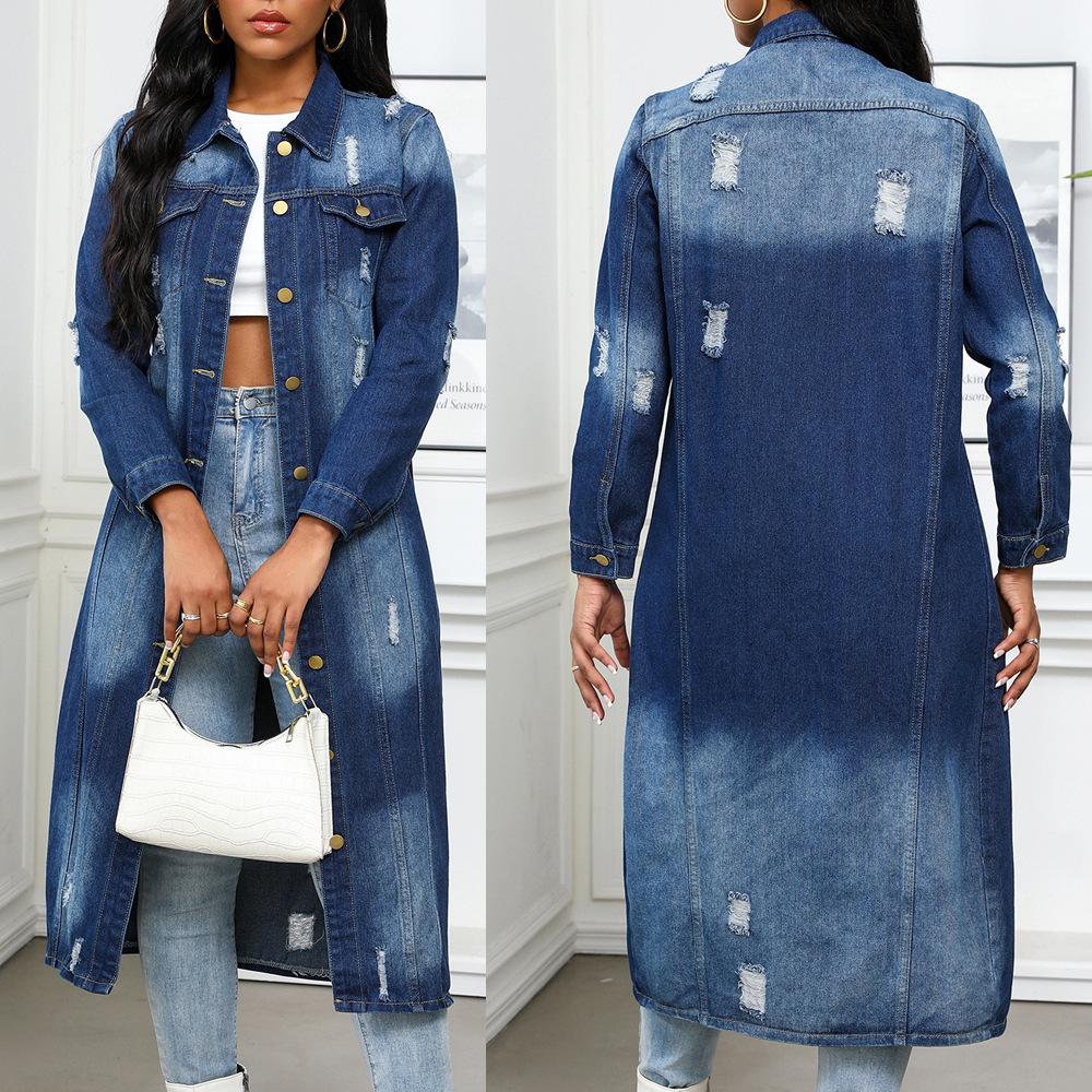 2024 New Perforated Horse Chestnut Denim Jacket Fashionable Washed Denim Jacket S темно-синий
2024 New Perforated Horse Chestnut Denim Jacket Fashionable Washed Denim Jacket S темно-синий