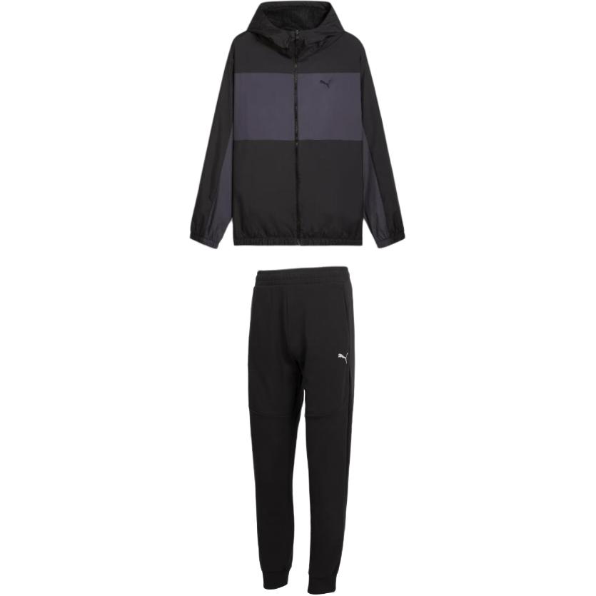 Puma Woven Hooded Zip-Up Jacket And Knit Drawstring Cuffed Pants Casual Sports Set Men sets 684107-01+687568-01 M
Puma Woven Hooded Zip-Up Jacket And Knit Drawstring Cuffed Pants Casual Sports Set Men sets 684107-01+687568-01 M