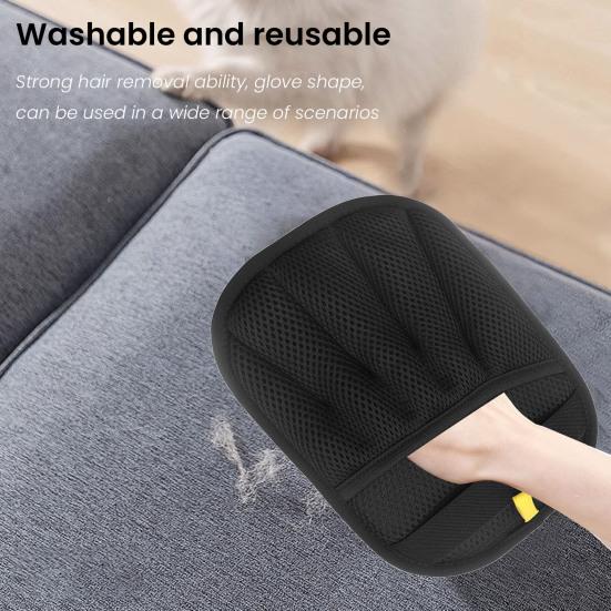 Dog Hair Shaver Double-Sided Pet Hair Removal Glove Breathable Mesh Pet Grooming Glove Anti-static Pet Hair Glove чорний
Dog Hair Shaver Double-Sided Pet Hair Removal Glove Breathable Mesh Pet Grooming Glove Anti-static Pet Hair Glove чорний