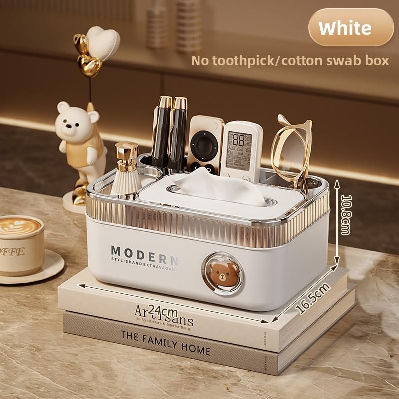 Luxury Multifunctional Spring Living Room High-end High-quality Coffee Table Remote Control Storage Box without lid or toothpicks білий
Luxury Multifunctional Spring Living Room High-end High-quality Coffee Table Remote Control Storage Box without lid or toothpicks білий