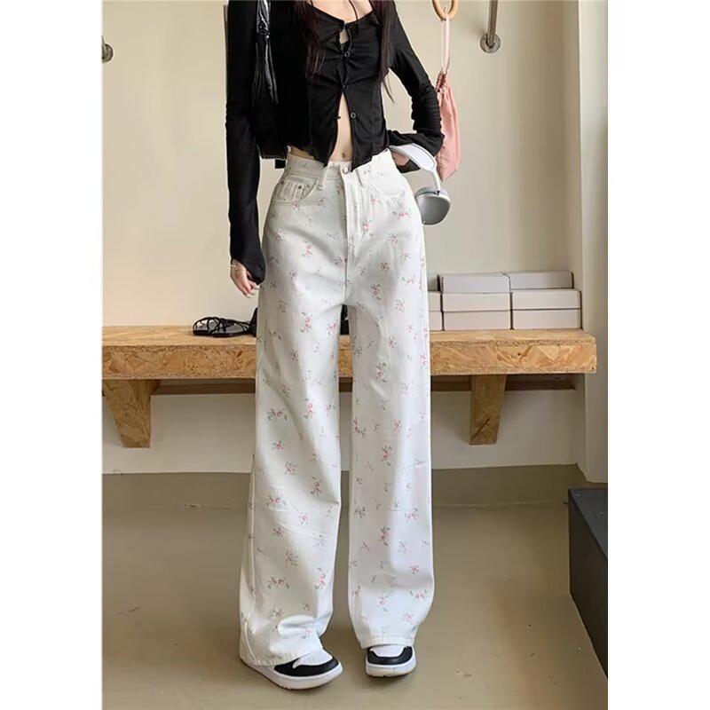2024 Women s White Slim Straight-Leg Floral Jeans - Versatile, Loose, Drapey Fit for Summer S белый
2024 Women s White Slim Straight-Leg Floral Jeans - Versatile, Loose, Drapey Fit for Summer S белый