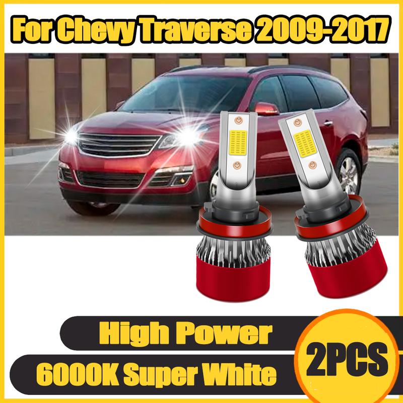 2PCS Plug and Play 30000LM High Power Turbo Auto Headlamps LED Headlight 150W 6000K White 12V 24V For Chevy Traverse 2009-2017 H11
2PCS Plug and Play 30000LM High Power Turbo Auto Headlamps LED Headlight 150W 6000K White 12V 24V For Chevy Traverse 2009-2017 H11