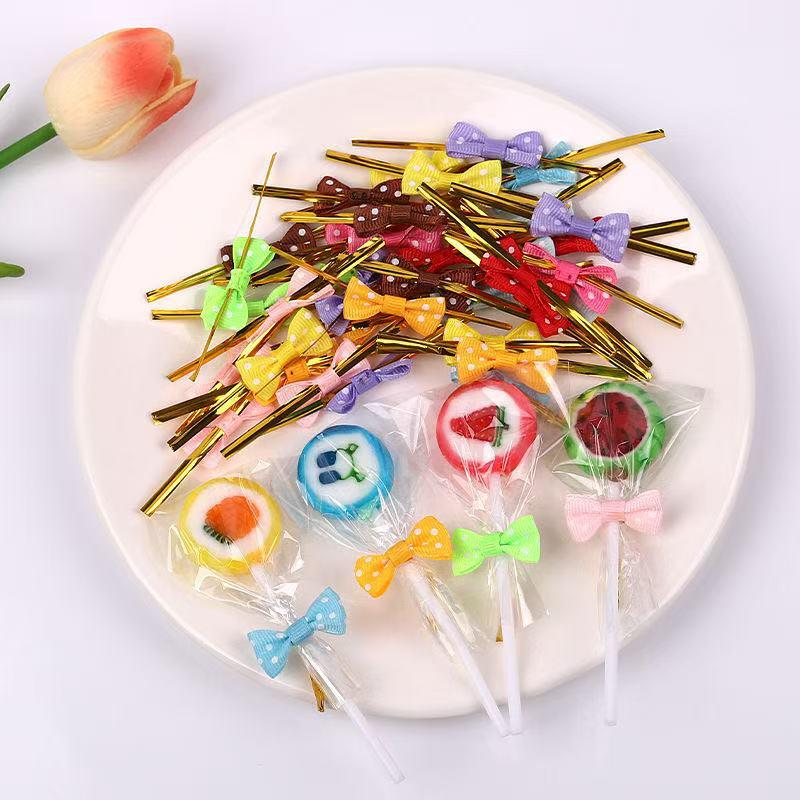 Colorful Polka Dot Tie Wire Cookie Bags - 100pcs Mixed Colors; 100 pcs
Colorful Polka Dot Tie Wire Cookie Bags - 100pcs Mixed Colors; 100 pcs