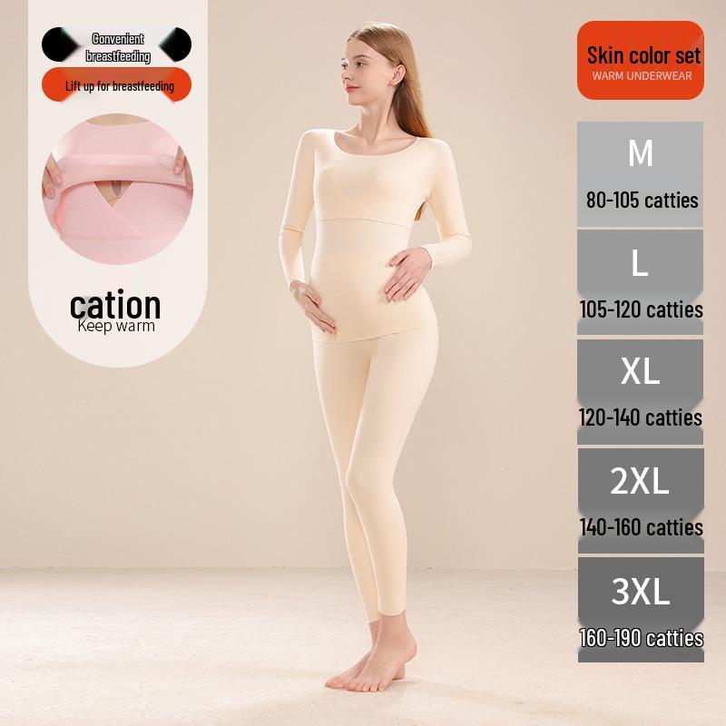 Autumn/Winter Maternity & Nursing Pajama Set - Thick Fleece, Warm Postpartum Confinement Wear XXXL (80-95 kg)
Autumn/Winter Maternity & Nursing Pajama Set - Thick Fleece, Warm Postpartum Confinement Wear XXXL (80-95 kg)