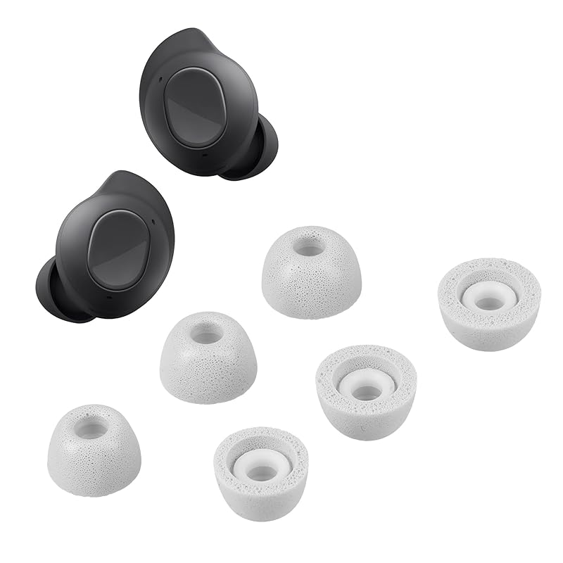 kwmobile 6x ear tips Samsung Galaxy Buds FE compatible earpiece - for replacement pad S/M/L size gray
kwmobile 6x ear tips Samsung Galaxy Buds FE compatible earpiece - for replacement pad S/M/L size gray