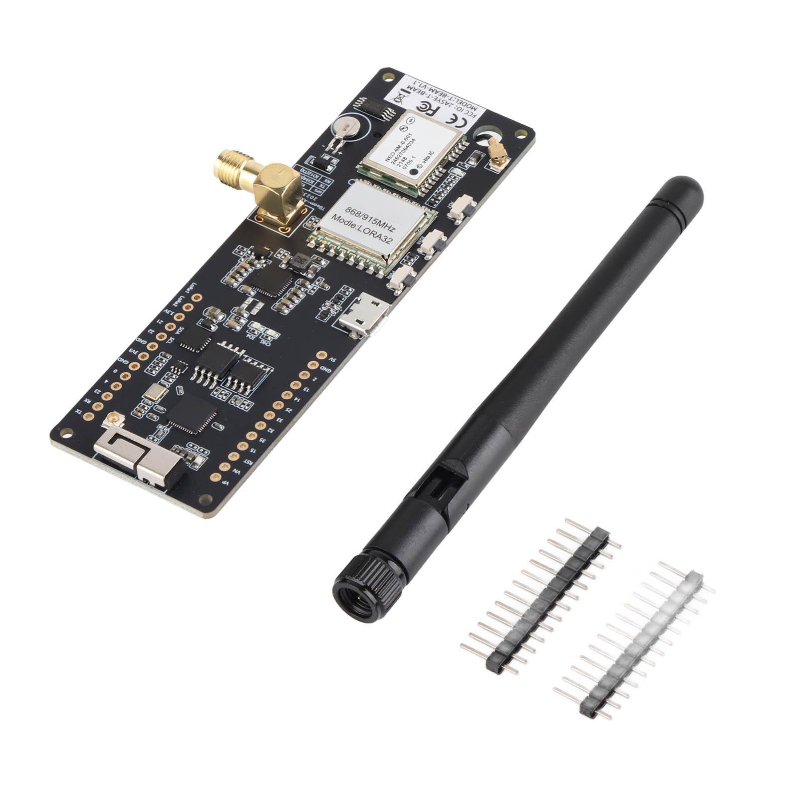 Для LILYGO TBeam ESP32 LoRa 915 МГц Wi-Fi GPS-модуля з платою розробки базової батареї
Для LILYGO TBeam ESP32 LoRa 915 МГц Wi-Fi GPS-модуля з платою розробки базової батареї