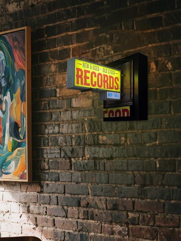 New Retro Record Store Wall Light LED Wall Sconce Recording Light Retro Vintage Wall Mounted Record Collector Lamp CN
New Retro Record Store Wall Light LED Wall Sconce Recording Light Retro Vintage Wall Mounted Record Collector Lamp CN