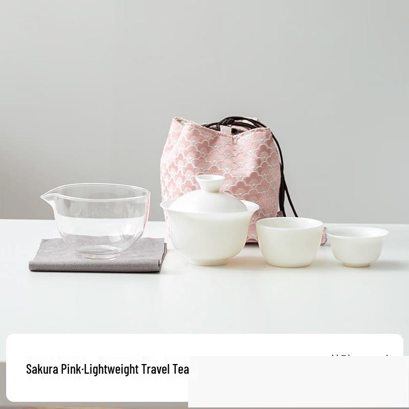 Portable Kung Fu Ceramic Tea Set
Portable Kung Fu Ceramic Tea Set