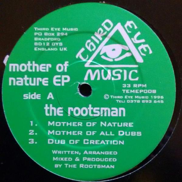 12inch Record ROOTSMAN Mother Of Nature EP TEMEP008 Third Eye Music 1996 UK Dance Electronica Used
12inch Record ROOTSMAN Mother Of Nature EP TEMEP008 Third Eye Music 1996 UK Dance Electronica Used