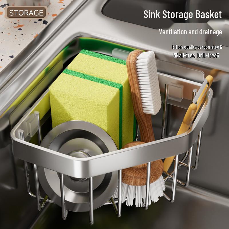 Multipurpose Corner Shelf & Sponge Holder for Kitchen or Bathroom Gunmetal
Multipurpose Corner Shelf & Sponge Holder for Kitchen or Bathroom Gunmetal