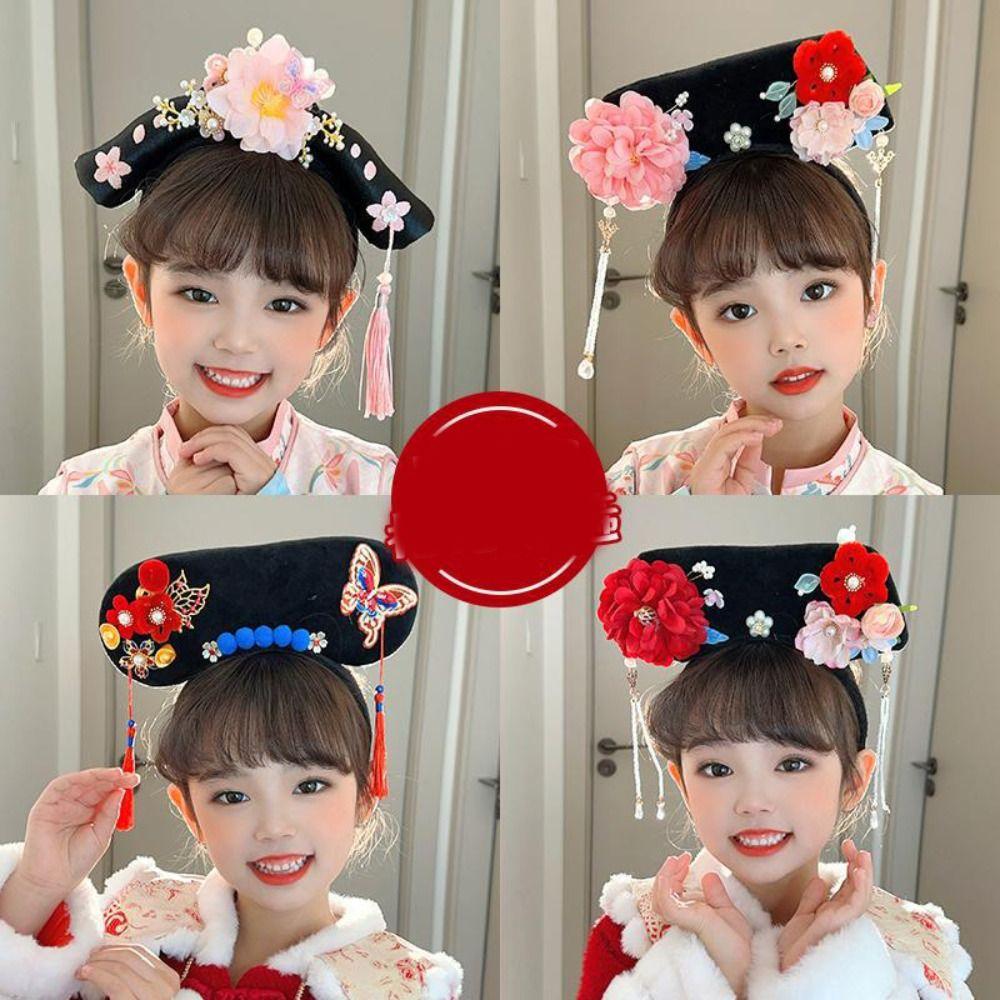 Snake Year Chinese Style Headwear Velvet Bow Hanfu Headwear Ancient Style Gege Headband Children Style 4
Snake Year Chinese Style Headwear Velvet Bow Hanfu Headwear Ancient Style Gege Headband Children Style 4