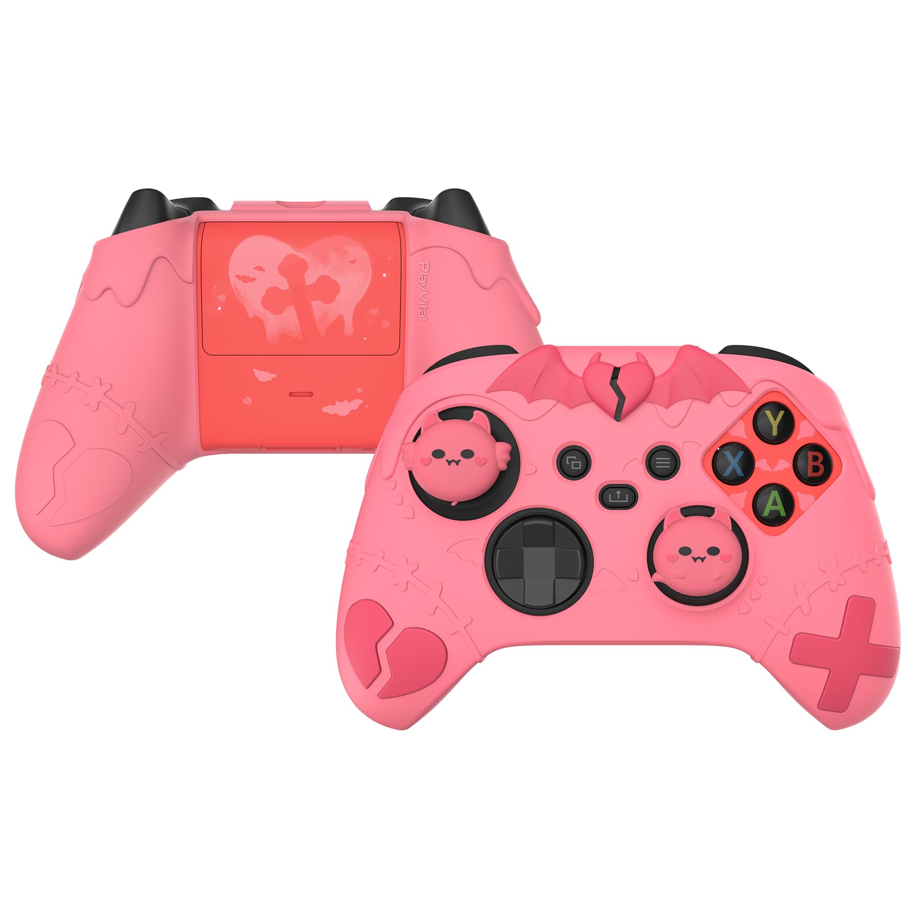 PlayVital Gothic Imp Series Милий силіконовий чохол для Xbox Series XS grip силіконова силіконова захисна накладка для Xbox Core захисна кришка для великого пальця
PlayVital Gothic Imp Series Милий силіконовий чохол для Xbox Series XS grip силіконова силіконова захисна накладка для Xbox Core захисна кришка для великого пальця