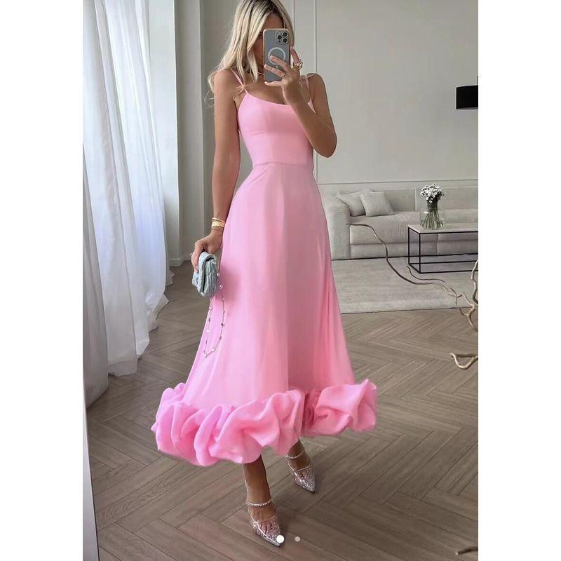 A-Line Dress with Large Hem and 3D Floral Design, European and American Women s Clothing, Cross-Border Hot-Selling New Product, Elegant Slim-Fit Dress Pink M
A-Line Dress with Large Hem and 3D Floral Design, European and American Women s Clothing, Cross-Border Hot-Selling New Product, Elegant Slim-Fit Dress Pink M