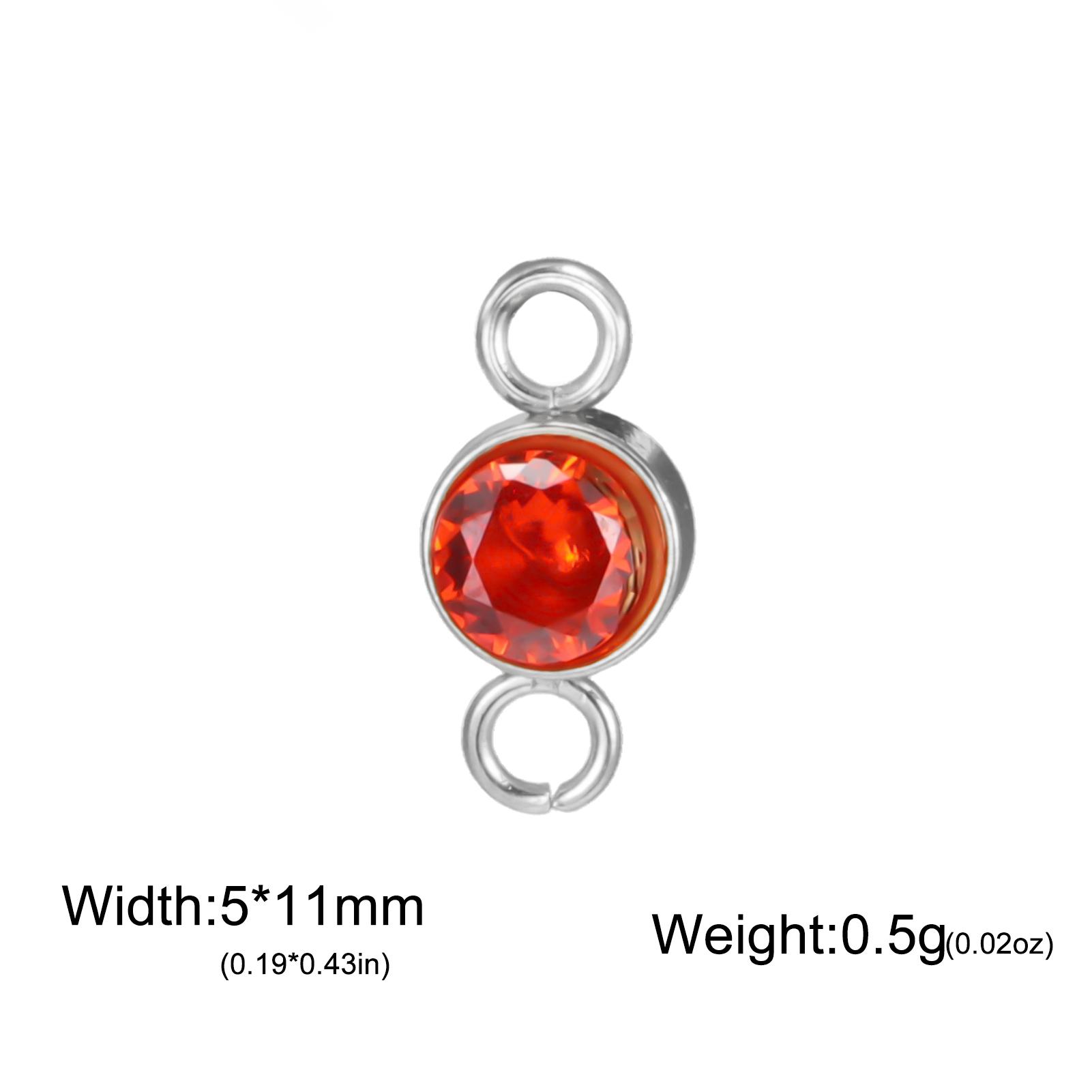 Teamer 5 pcs/lot Colorful Crystal Birth Month Stone Charms Stainless Steel Pendant For Necklace Bracelet Making Birthday Jewelry
Teamer 5 pcs/lot Colorful Crystal Birth Month Stone Charms Stainless Steel Pendant For Necklace Bracelet Making Birthday Jewelry