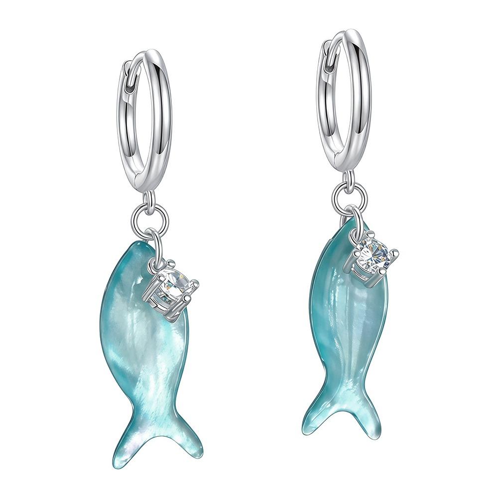 Ocean Theme Dangle Drop Earrings Resin Summer Jewelry Fashion Hoop Earring Gift синій
Ocean Theme Dangle Drop Earrings Resin Summer Jewelry Fashion Hoop Earring Gift синій
