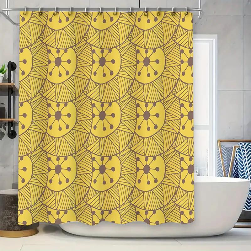Modern Abstract Yellow Pattern Shower Curtain Home Decor Bathroom Waterproof Fabric Curtains For Bath Tub Xs (180X274Cm) W60H190(CM)-1 Pcs
Modern Abstract Yellow Pattern Shower Curtain Home Decor Bathroom Waterproof Fabric Curtains For Bath Tub Xs (180X274Cm) W60H190(CM)-1 Pcs