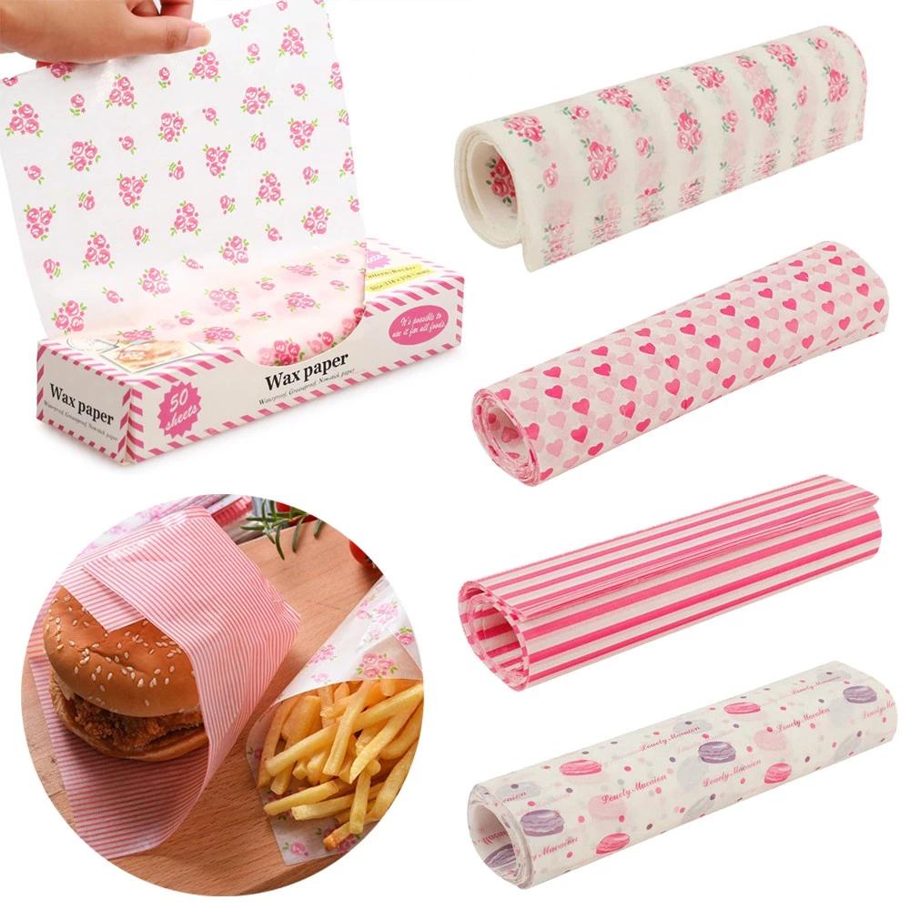 50pcs Food Grade Wax Paper Outdoor Food Dust Proof Sealing Paper Camping Cartoon Sandwich Wrapping Paper Kitchen Accessories
50pcs Food Grade Wax Paper Outdoor Food Dust Proof Sealing Paper Camping Cartoon Sandwich Wrapping Paper Kitchen Accessories