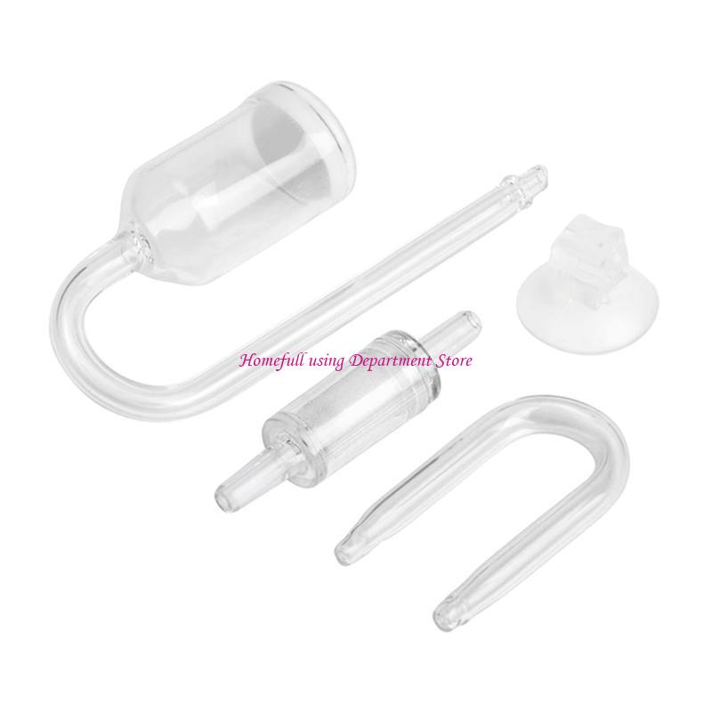 Glass CO2 Diffuser 4pcs Set for Nano Size Suction Cup U Tube Check for Val білий
Glass CO2 Diffuser 4pcs Set for Nano Size Suction Cup U Tube Check for Val білий