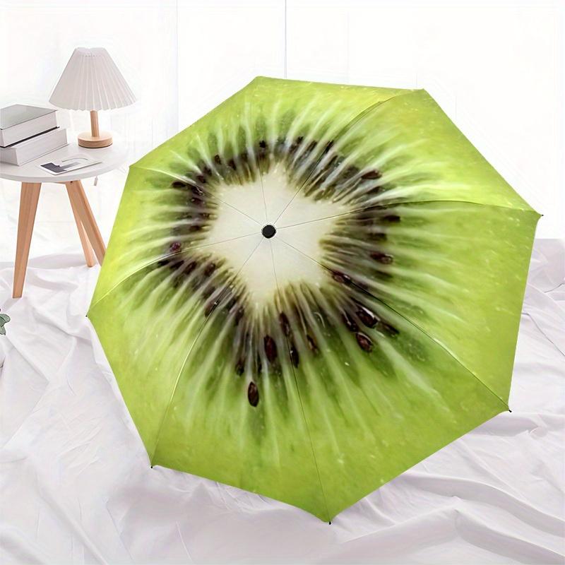 1pc Kiwi Fruit Automatic Open 8-Rib Windproof Umbrella, Travel & Commuting, Suitable for All Seasons
1pc Kiwi Fruit Automatic Open 8-Rib Windproof Umbrella, Travel & Commuting, Suitable for All Seasons
