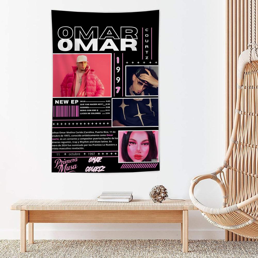 Singer Oomar Courtz Tapestry Microfiber Wall Hanging For Bedroom Living Room Decor Outdoor Festival Garden Bar Background 74x94cm(29x37in)
Singer Oomar Courtz Tapestry Microfiber Wall Hanging For Bedroom Living Room Decor Outdoor Festival Garden Bar Background 74x94cm(29x37in)