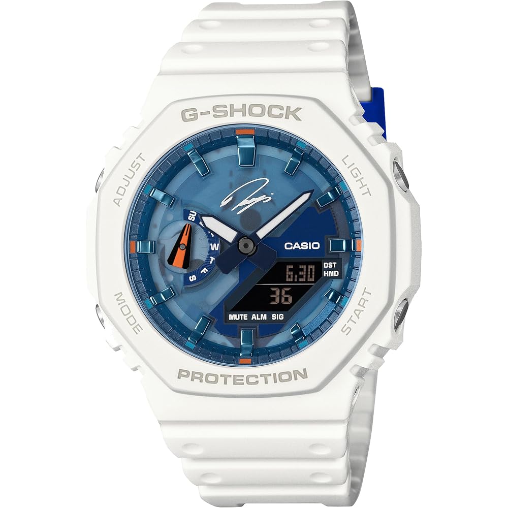 Casio G-Shock Ryo Ishikawa Signature Model GA-2100RI25-7AJR Men s Watch White
Casio G-Shock Ryo Ishikawa Signature Model GA-2100RI25-7AJR Men s Watch White