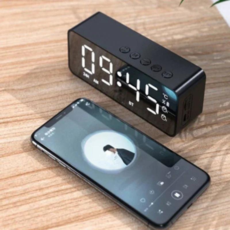 Часы с Bluetooth-динамиком, FM-радио, светодиодный цифровой смарт-будильник, электронные настольные часы, украшение стола, популярный белый
Часы с Bluetooth-динамиком, FM-радио, светодиодный цифровой смарт-будильник, электронные настольные часы, украшение стола, популярный белый